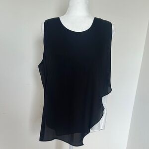 Elegant Black Sleeveless Top